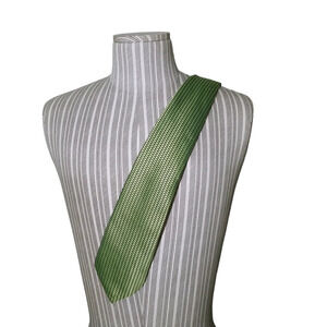Cigliano Collection Italian Tie  Green Black